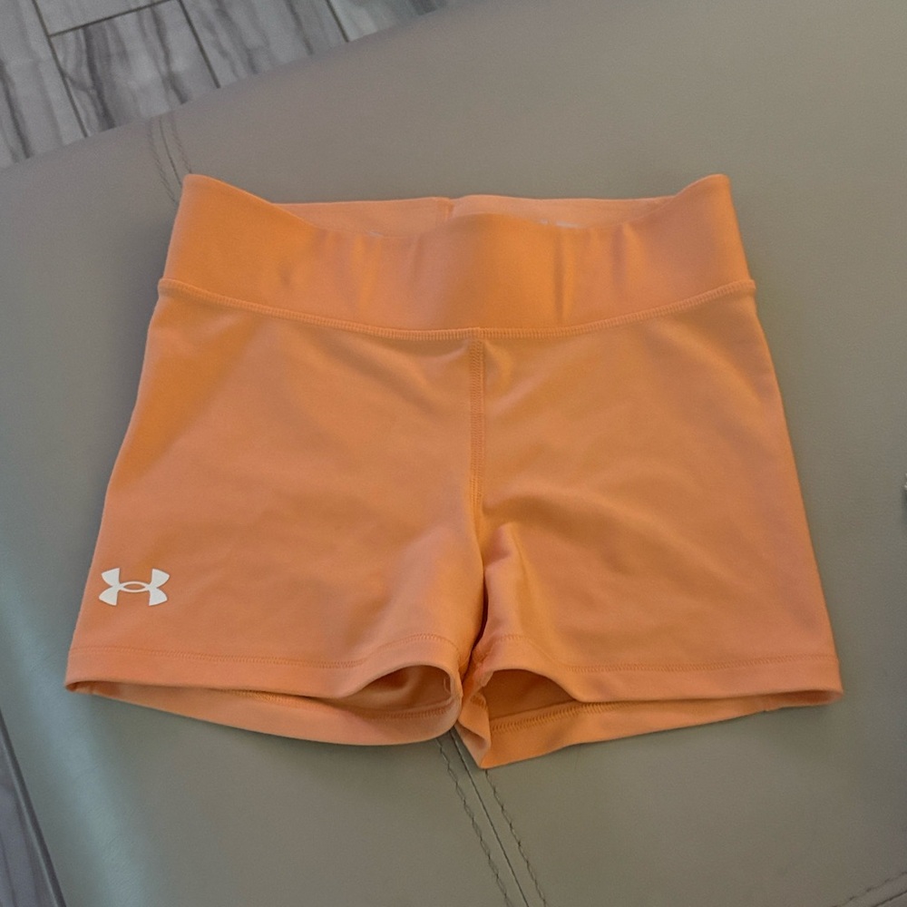 Under Armour Women's Peach Athletic Shorts